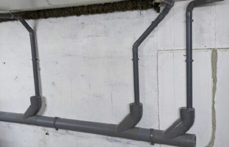 Remplacement réseau évacuation d'eau