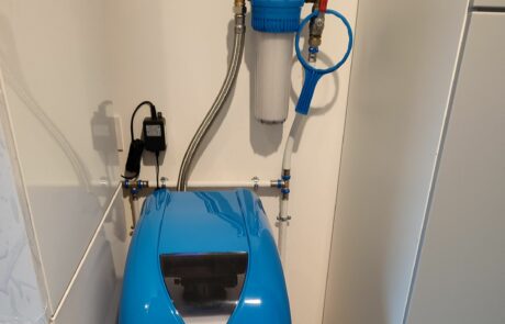 Installation adoucisseur d'eau Mazé