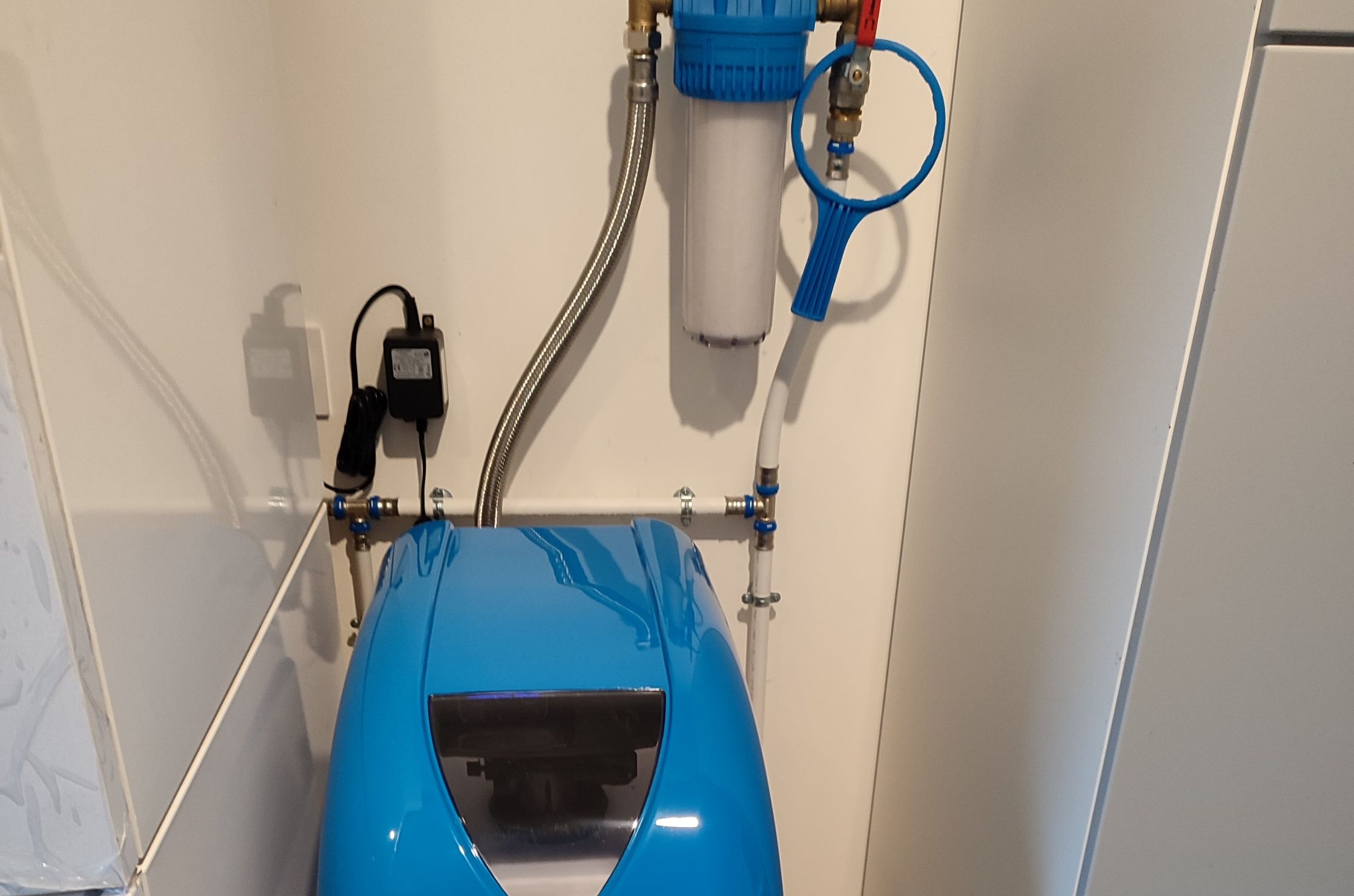 Installation adoucisseur d'eau Mazé