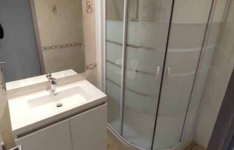 rénovation salle de douche avrillé