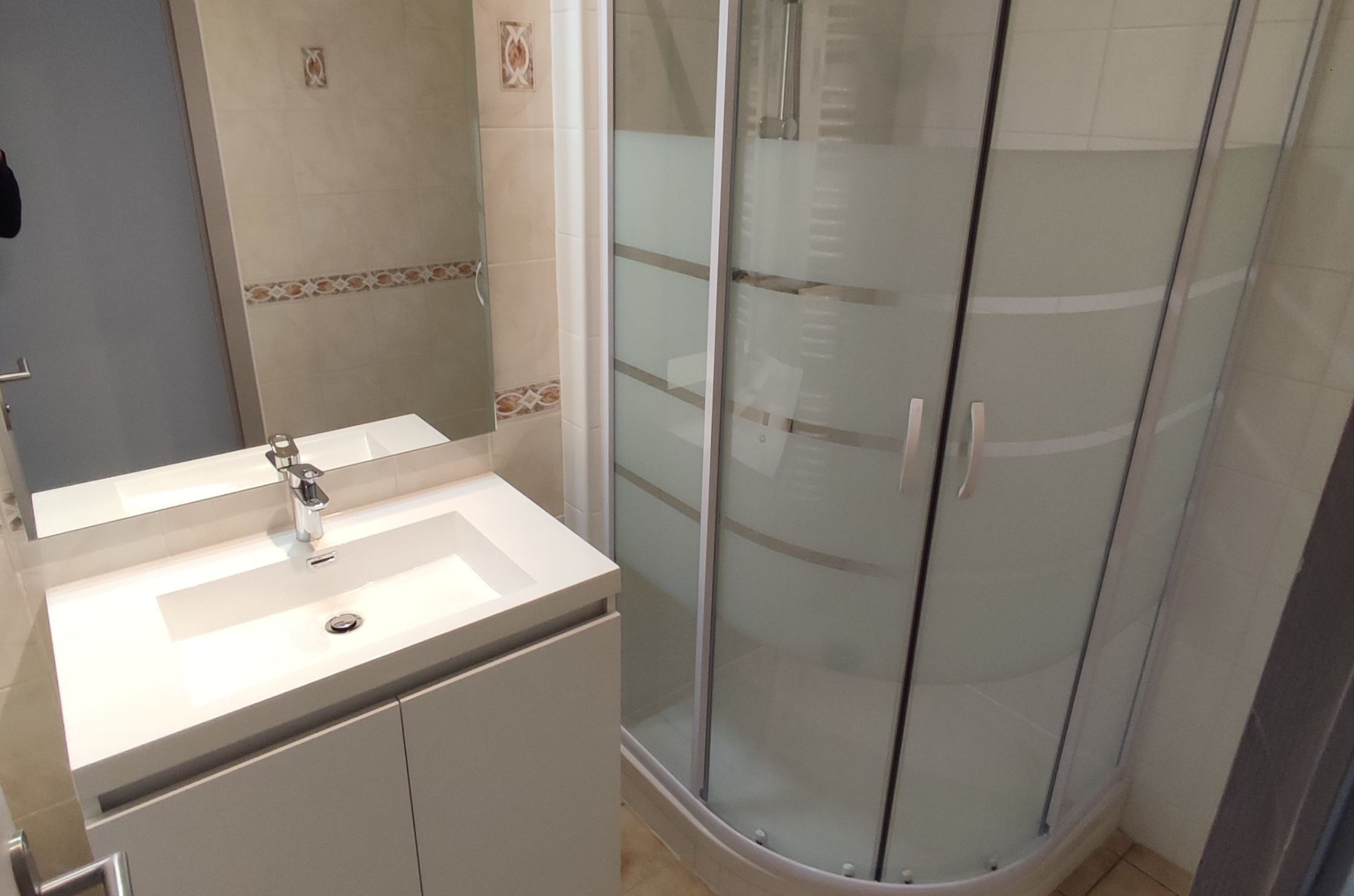 rénovation salle de douche avrillé