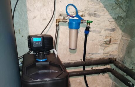 Installation adoucisseur eau Miré