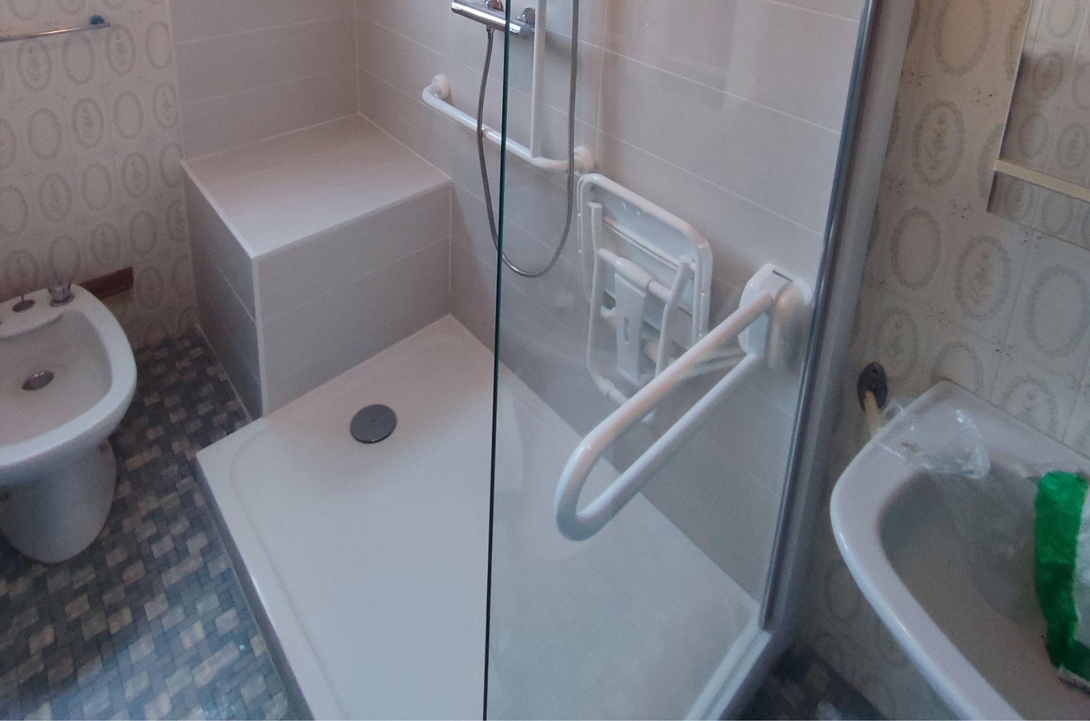 Rénovation d'une salle de bain à Blou