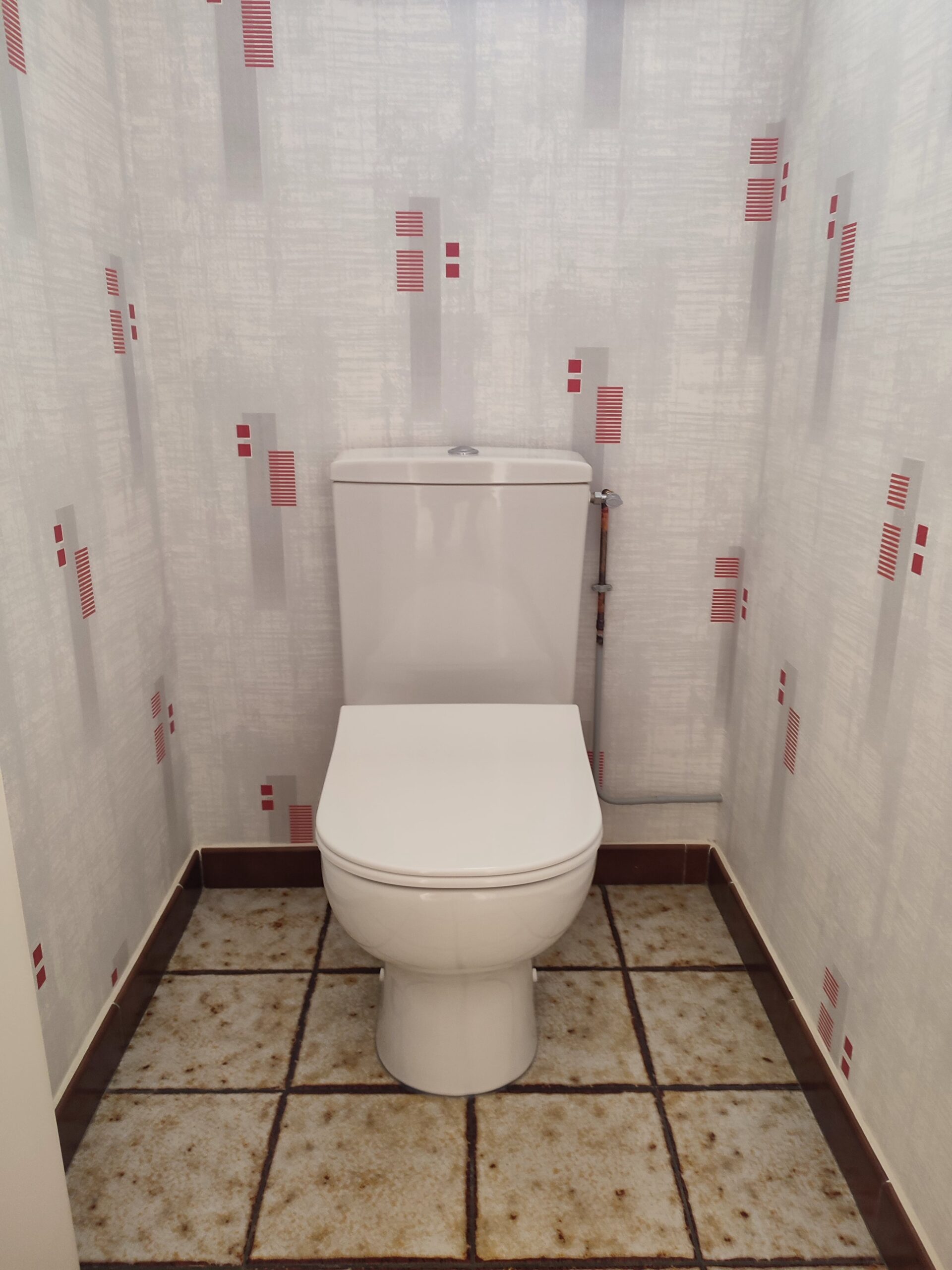 Remplacement d'un WC - WC au sol